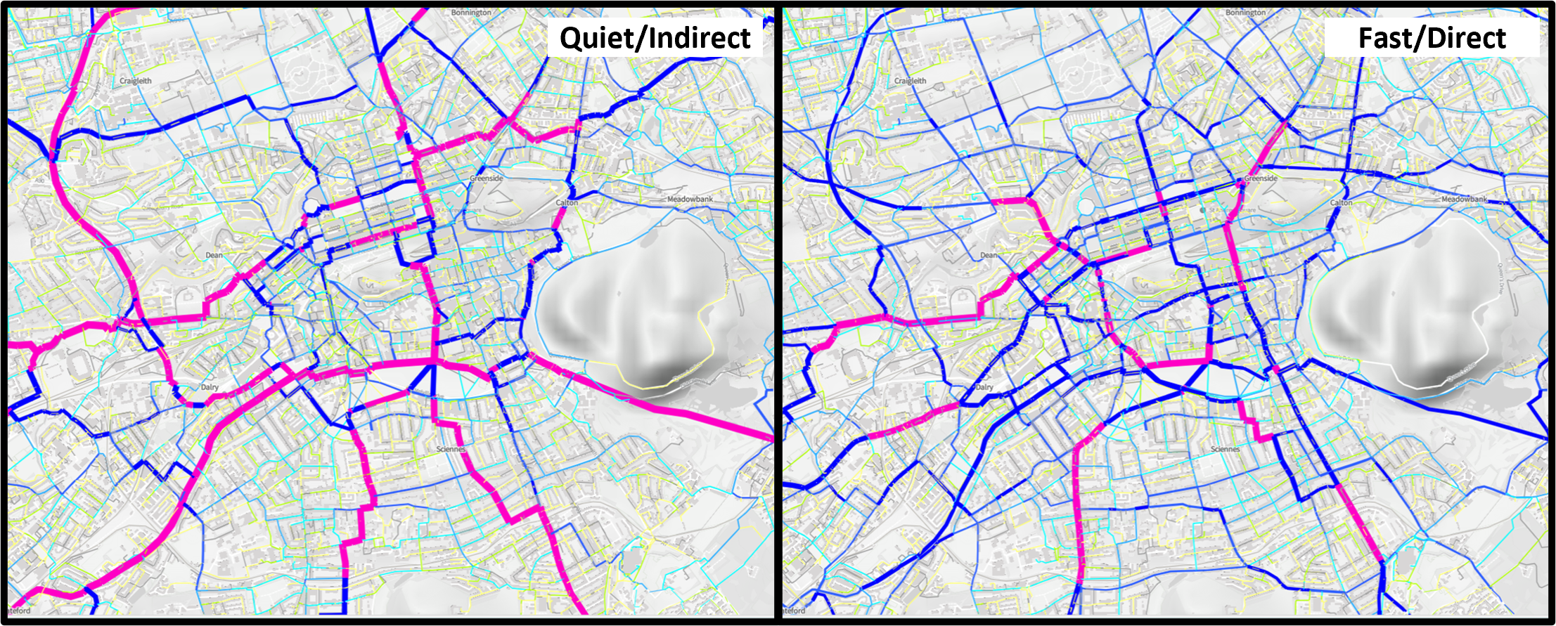 Route network types
